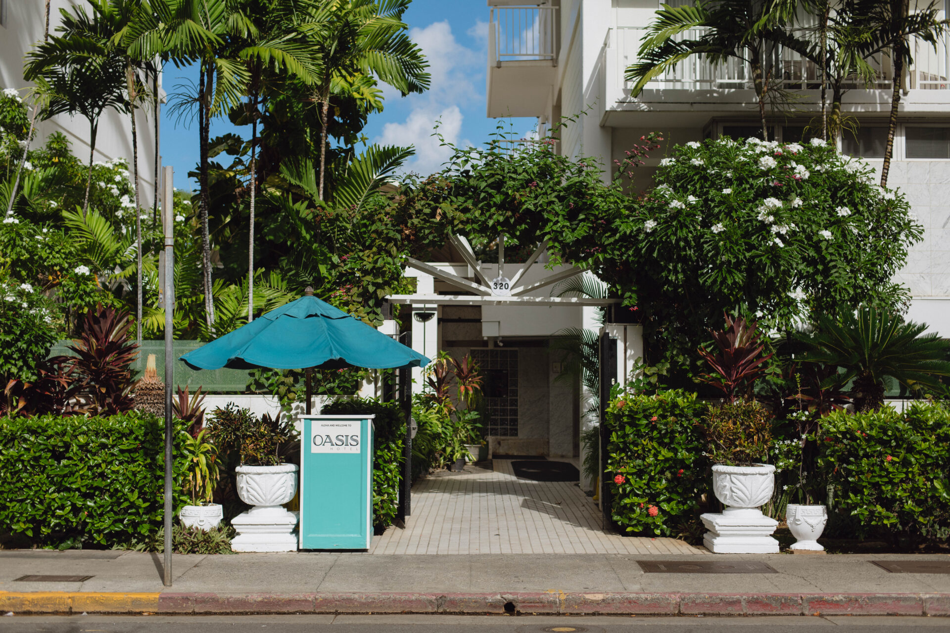 exterior entrance view