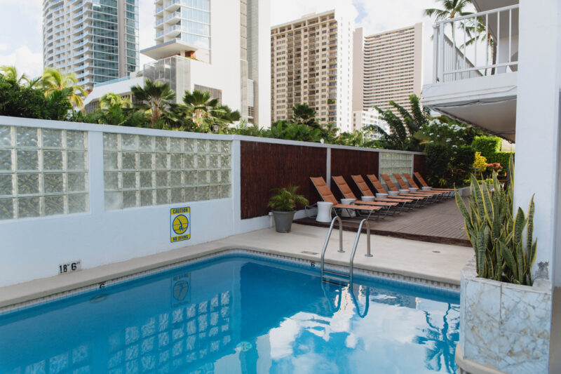 pool view